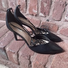 Stradivarius Black Lace Up