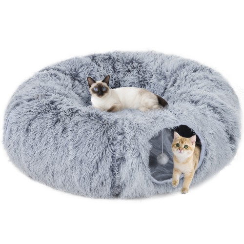 Pawhut donut play tunnel bed - tunnel,