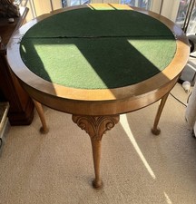 Burr Walnut Demi-Lune