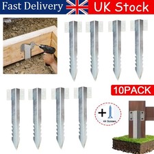 10X Railway Sleeper Brackets