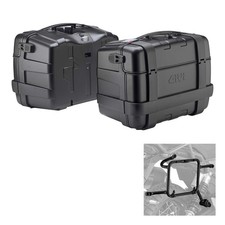 GIVI FRAMES KIT + SIDE BAGS TREKKER TRK46B for Honda XL 1000V VARADERO (99 > 02)