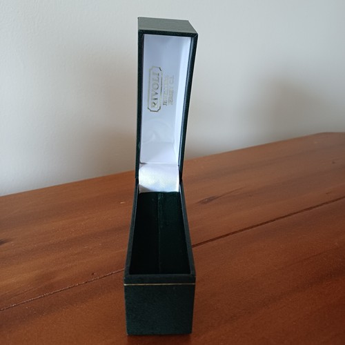 Jewellers black leatherette - jewellers,