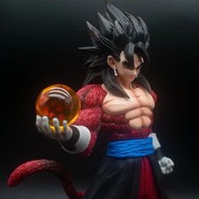 30cm Dragon Ball Z Son Goku SSJ4 Action Figure PVC Anime Collectible Model Toy