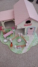 ELC Rosebud Wooden  Farm With Some Accessories 