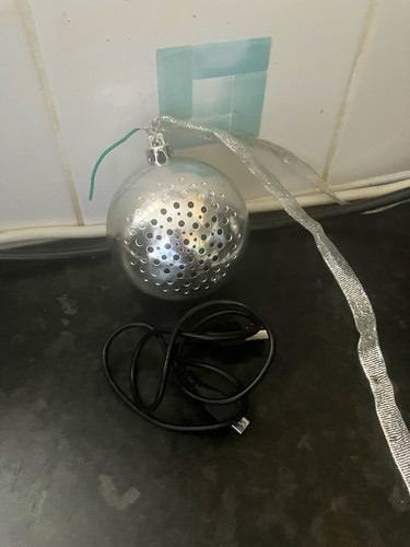 Christmas bubble speaker with