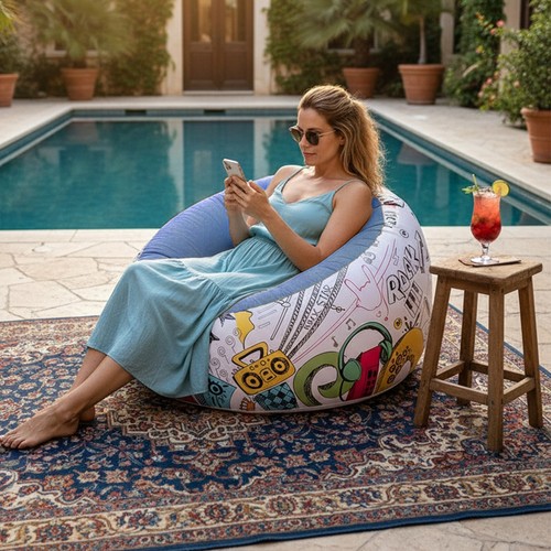 Inflatable lounge sofa - lounge,