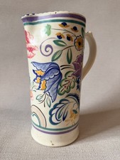 Beautiful Slender Art Deco Poole Pottery 8.5" Jug Vase AP Traditional Rene Hayes