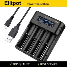 USB LCD Smart Battery Charger