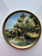 VINTAGE CHARMS OF COUNTRY LIFE AT THE HORSE POND COLLECTORS PLATE PAETZ-KALICH