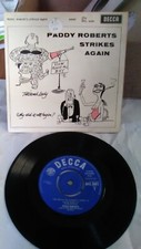 Paddy Roberts Strikes Again 7"