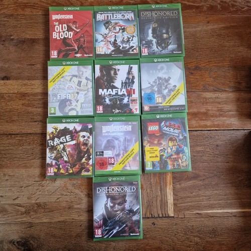 Xbox one games unopened - 10,