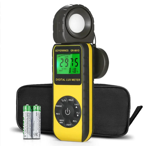 Digital light meter - light, 0-400000