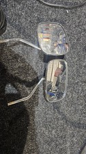 Square Chrome Plated Mirrors For Harley-Davidson