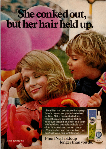 Clairol final net - clairol, 1975