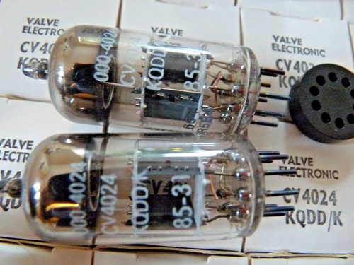 Pair mullard cv4024 12at7 - pair,