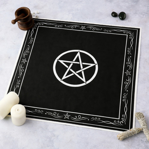 Premium large black pentagram - premium,