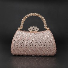 Rose Gold Crystal Evening