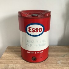Esso Vintage 5 Gallon  drum Gear oil G. P 90/140 