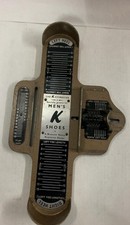 Vintage K Shoes Fitmaster Brannock Device Men’s Foot Measuring Tool Metal