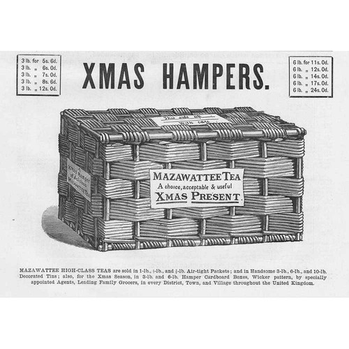 Mazawattee tea xmas hampers - tea,