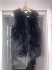 H&M Faux Fur Gilet Size XS