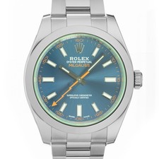 Rolex milgauss 116400gv blue - 116400gv, z-blue