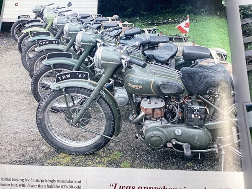 Triumph trw army military - army,