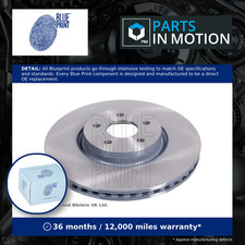 2x Brake Discs Pair Vented