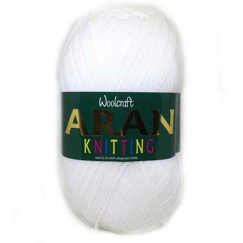 Woolcraft acrylic aran 400g - woolcraft,