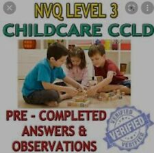 Nvq Level 3/4 Childrens