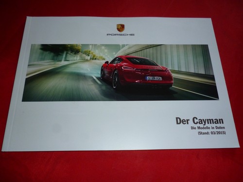 2015 porsche 981c cayman gts - 2015, s