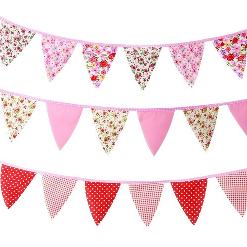 Floral bunting vintage - floral, style
