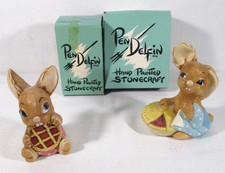 2 Pendelfin Bunny Figurines