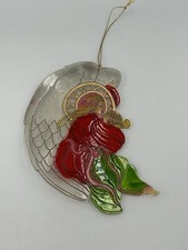 Vtg Stained Glass Style