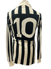 1980s Ascoli Calcio No 10 Player L/s Football Shirt Adults Medium Maglia Jersey