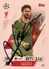 ALISSON BECKER HAND SIGNED