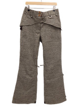 WESTBEACH Men's UK L Green Speckle Pattern Activewear Ski Trousers Pre - Loved 