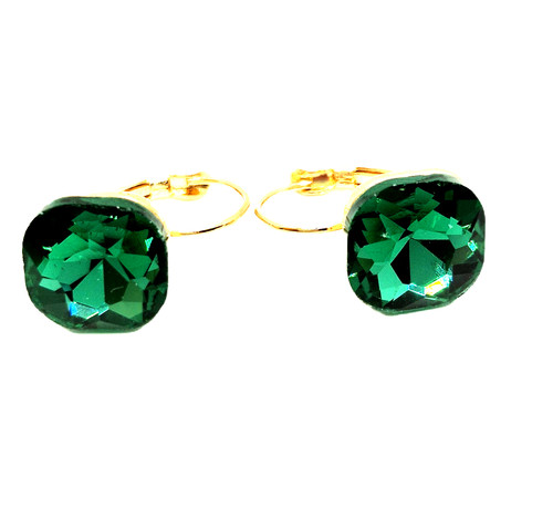 Ladies gold plated - , earrings