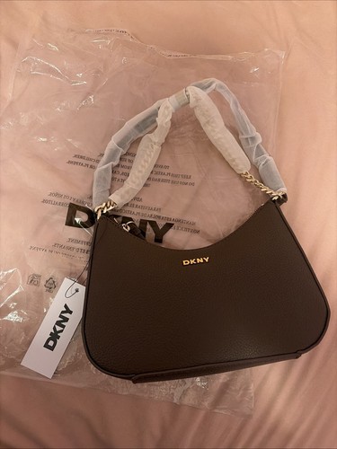 Dkny chocolate brown bag - dkny,
