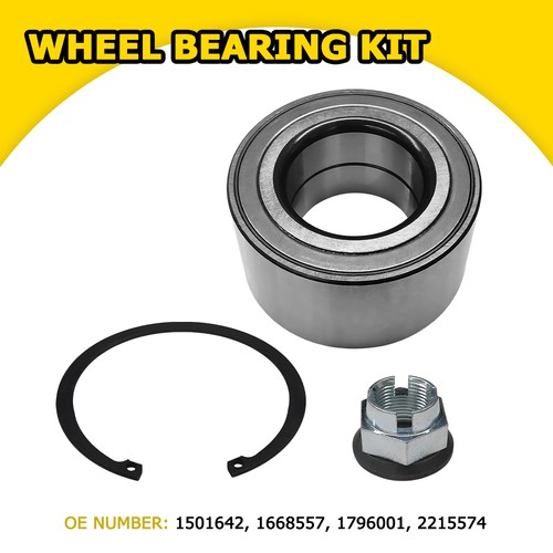 Front hub wheel - bearing, w/