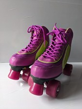Rio Roller Grape Purple Quad Retro Roller Skates Size UK 6 EU 39.5