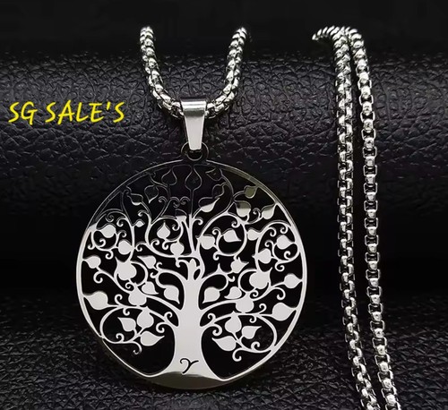 Tree life pendant necklace - life,