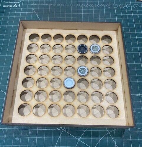 Paint storage tray holds - paint,