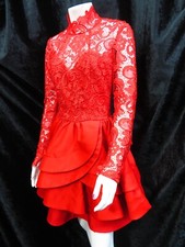 Lou Womens Fashion red lace