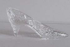Vintage Cut Glass Slipper