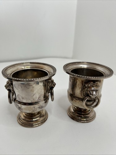 Silver plated wine - plated, goblets