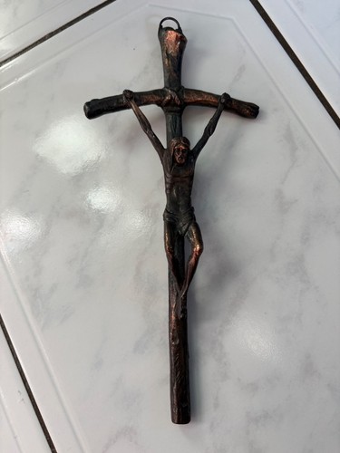 Vintage crucifix cross jesus - vintage,