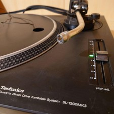 Technics SL-1200MK3 Black Direct Drive DJ Turntable Playback OK