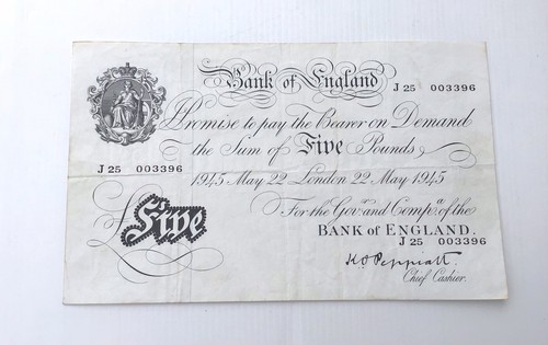 1945 may 22nd large white - 1945, £5