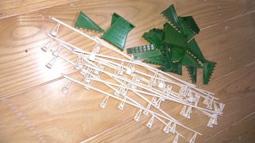 Scalextric accessories white - scalextric, accessories.
